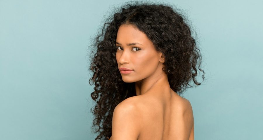 beauty portrait of a afro american woman 3ER37ER