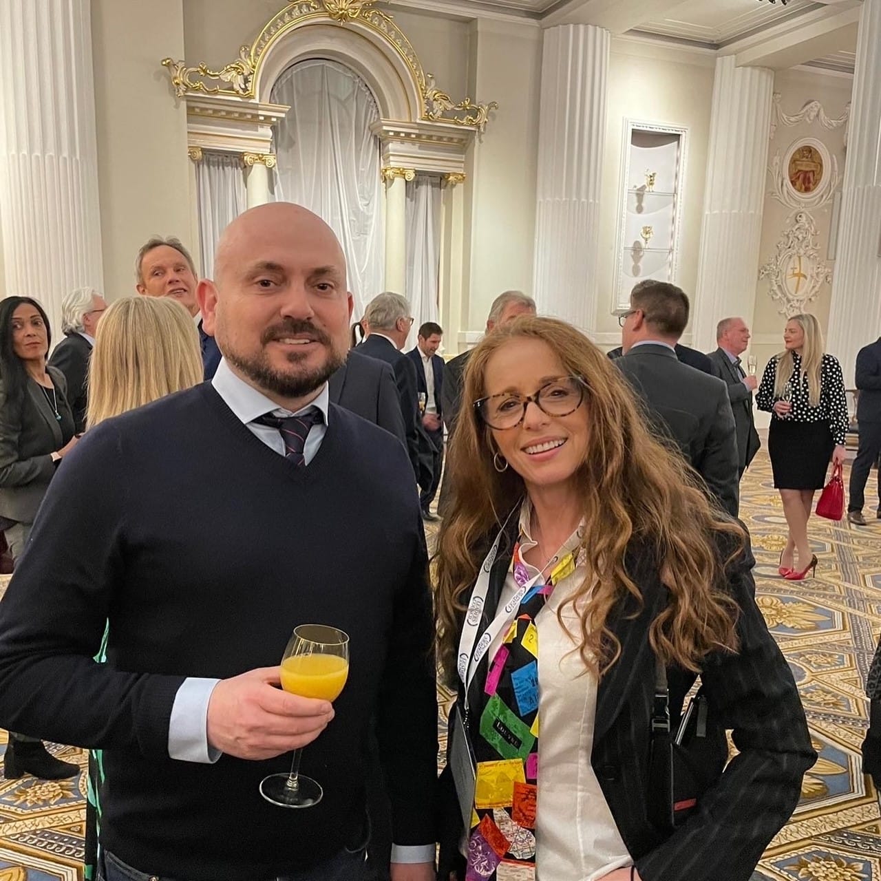 Mark & Janis at Mansion House