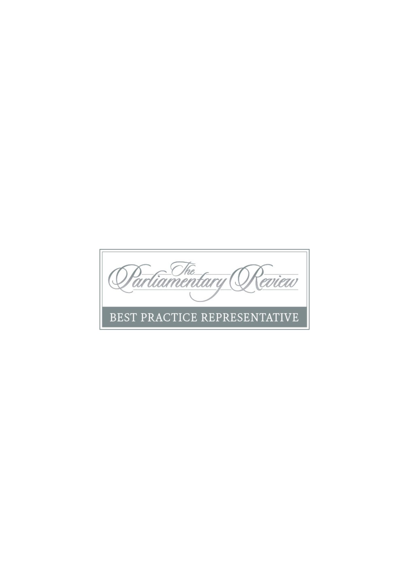 The Parliamentary Review - Best Practice Representative 