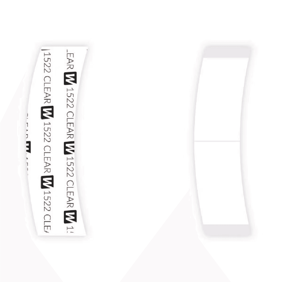 Hair Development | 1522 Clear – C Contour, 36pc/Bag