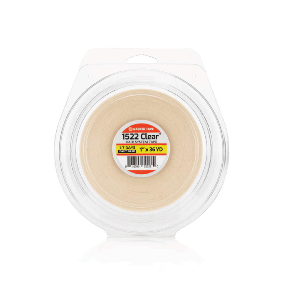 Hair Development | 1522 Clear – 1″ X 36 Yds, Roll