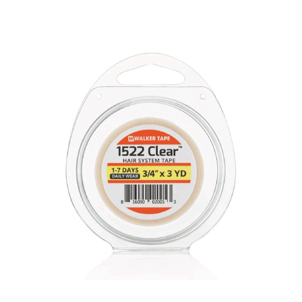 Hair Development | 1522 Clear – 3/4″ X 3 Yds, Roll